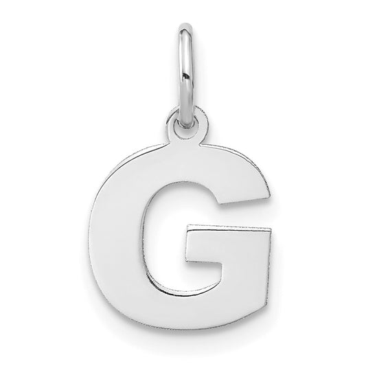 10kw Letter G Initial Pendant