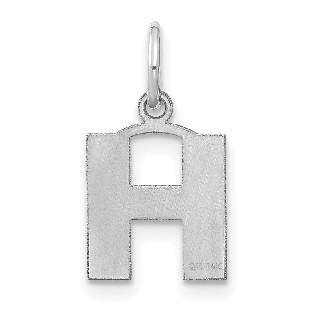 10kw Letter H Initial Pendant