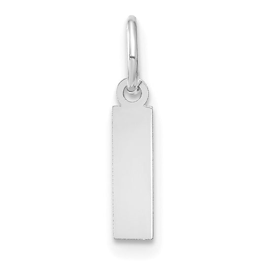 10kw Letter I Initial Pendant
