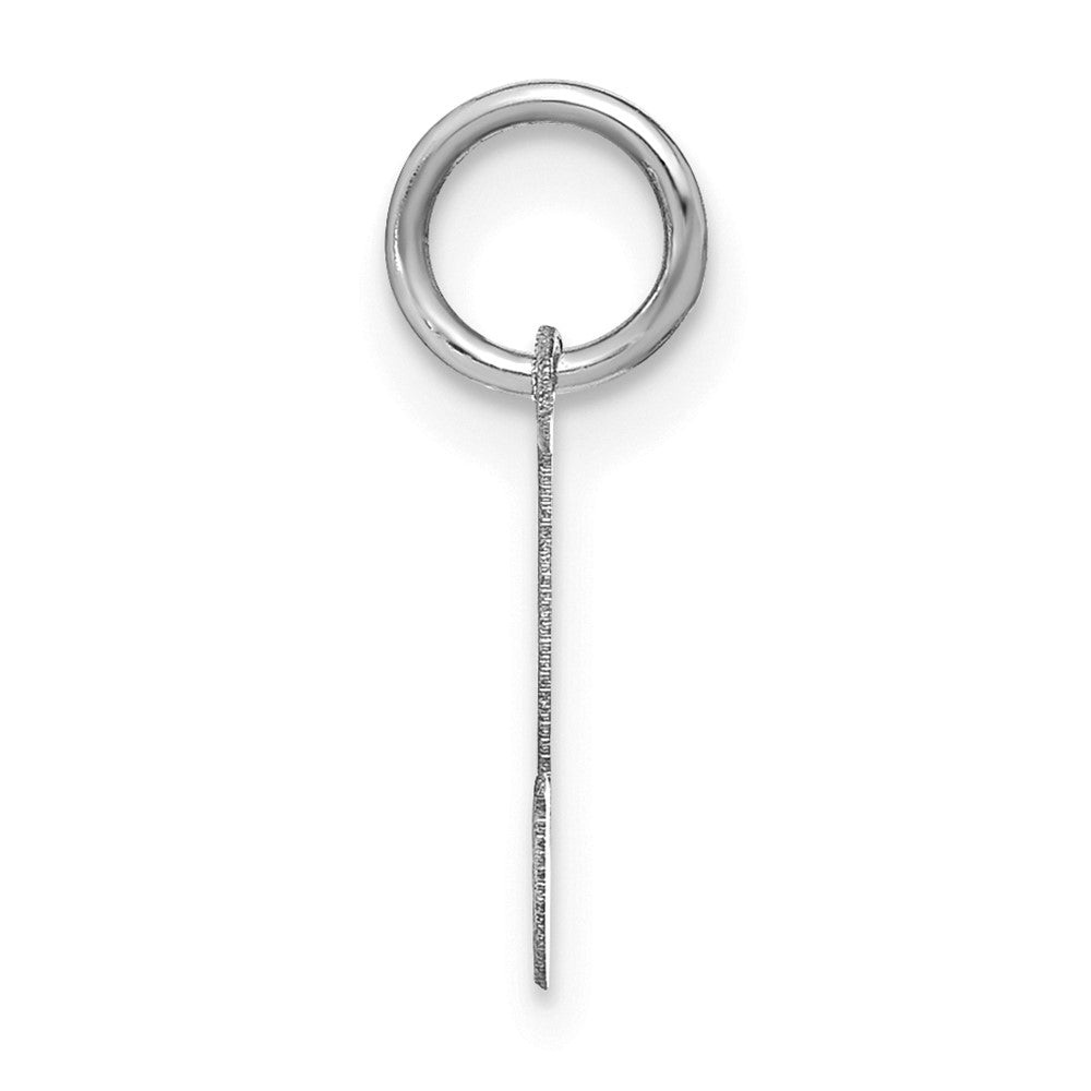 10kw Letter J Initial Pendant