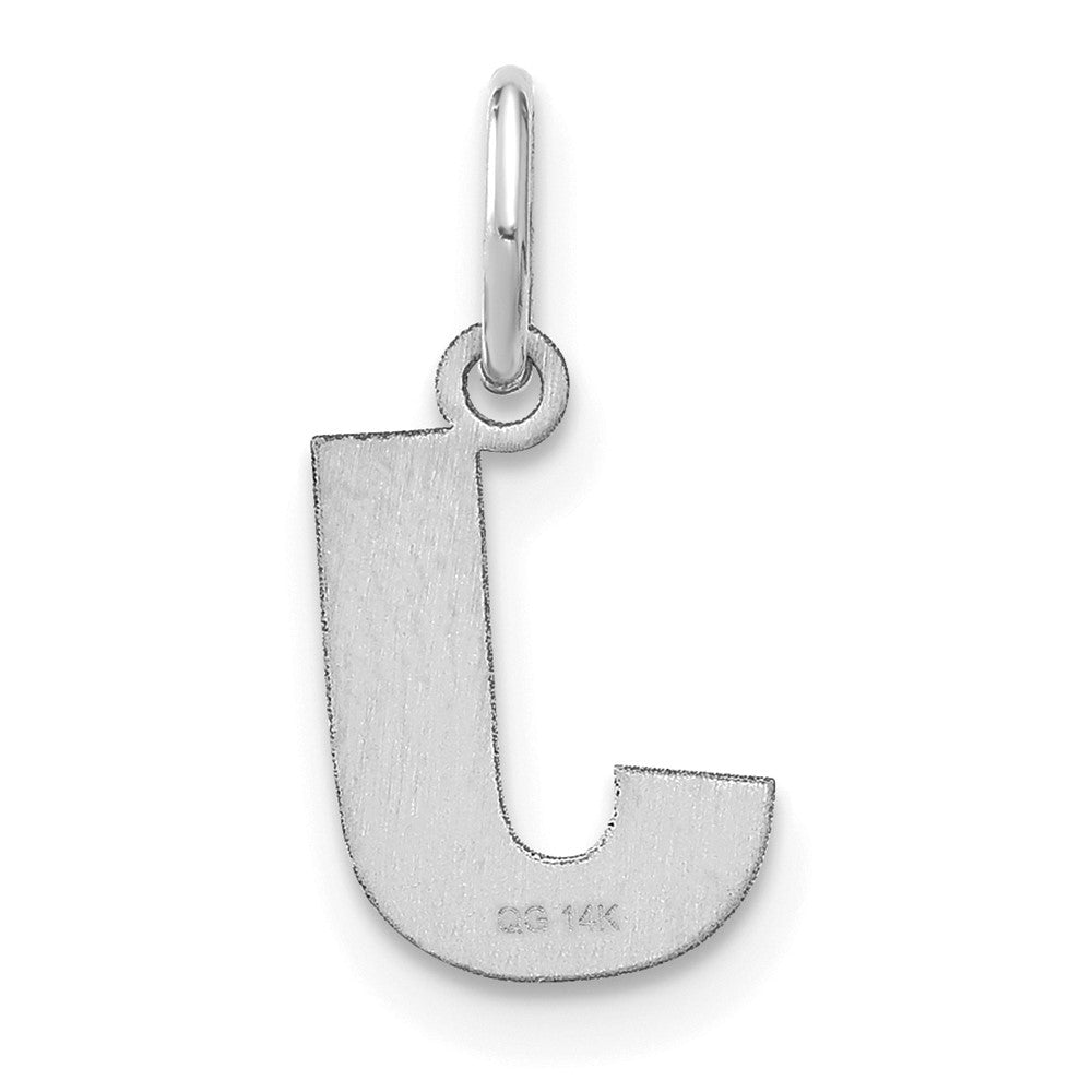 10kw Letter J Initial Pendant