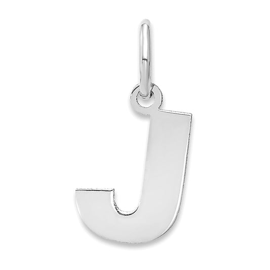 10kw Letter J Initial Pendant