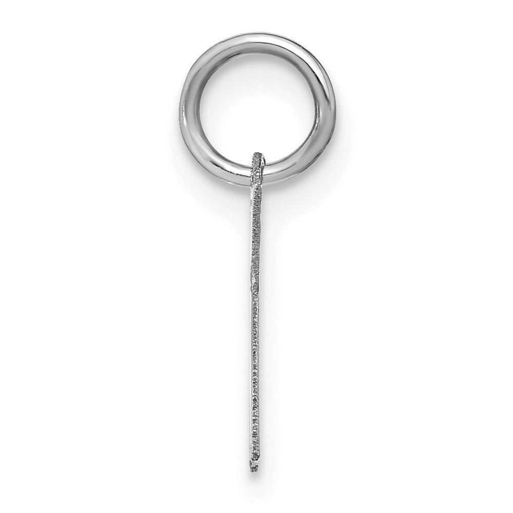 10kw Letter K Initial Pendant