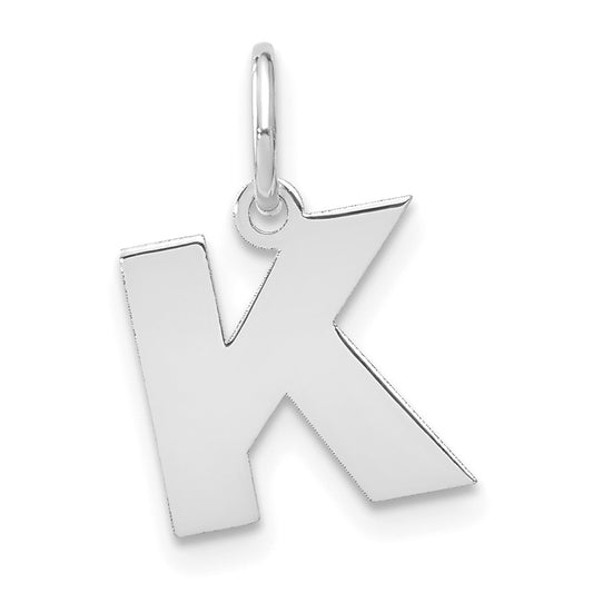 10kw Letter K Initial Pendant