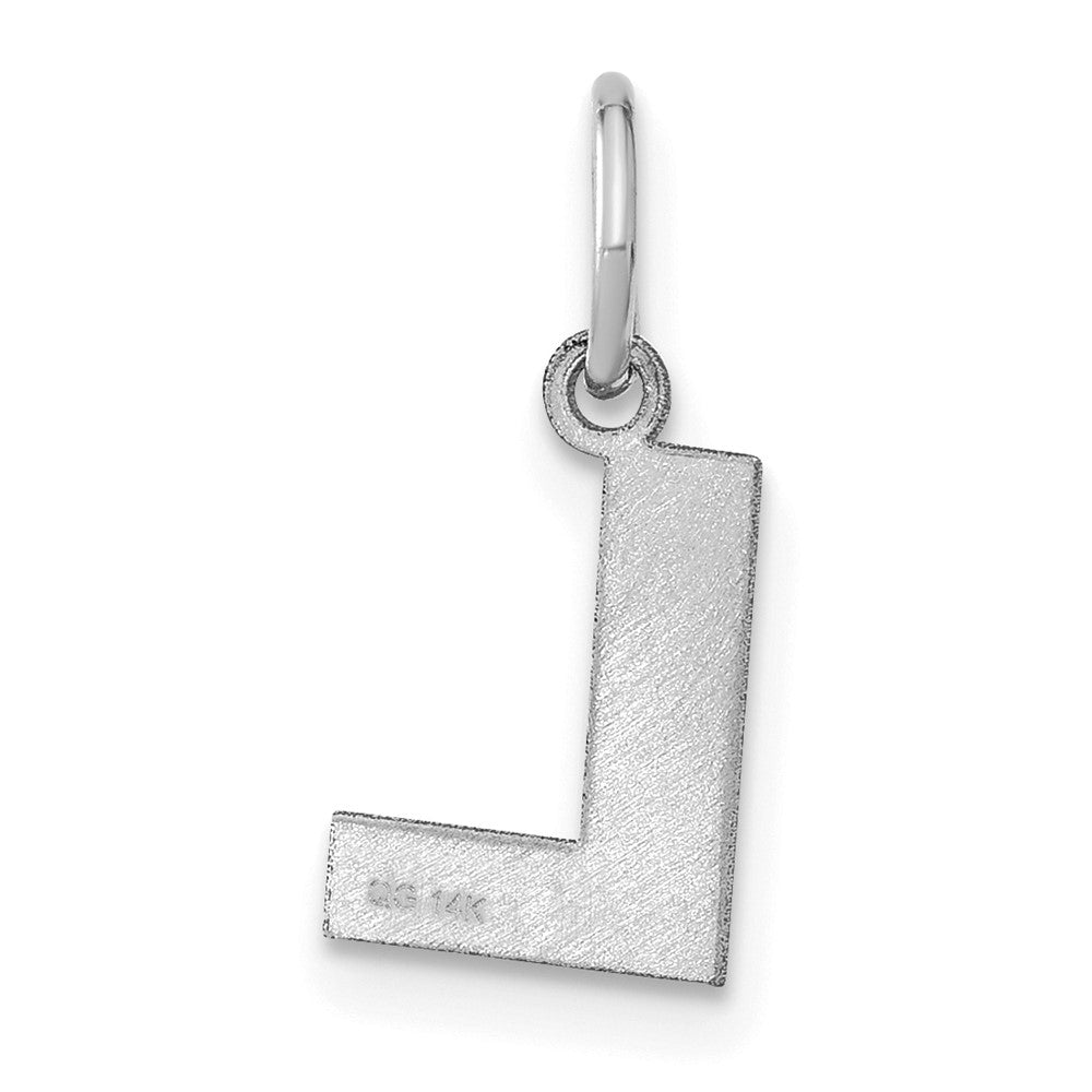 10kw Letter L Initial Pendant