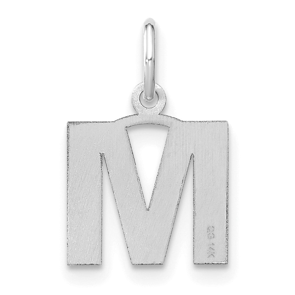 10kw Letter M Initial Pendant