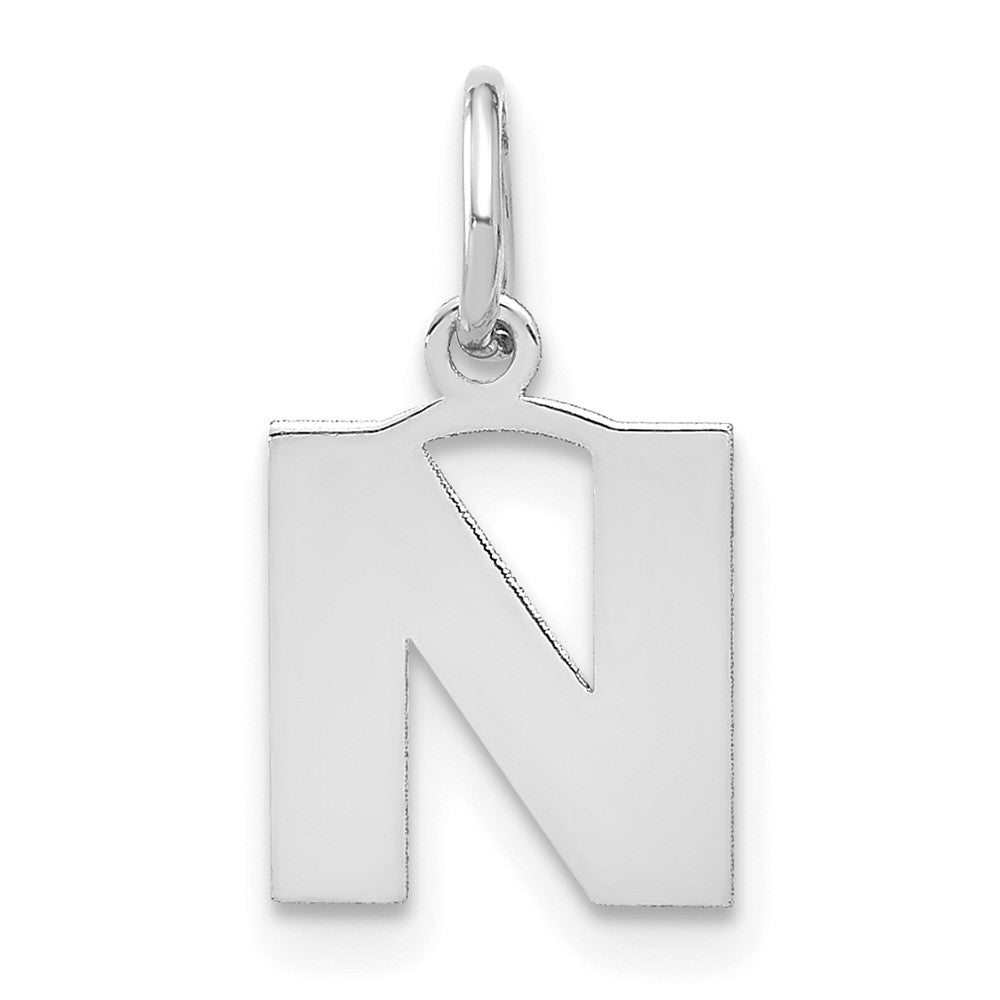 10kw Letter N Initial Pendant