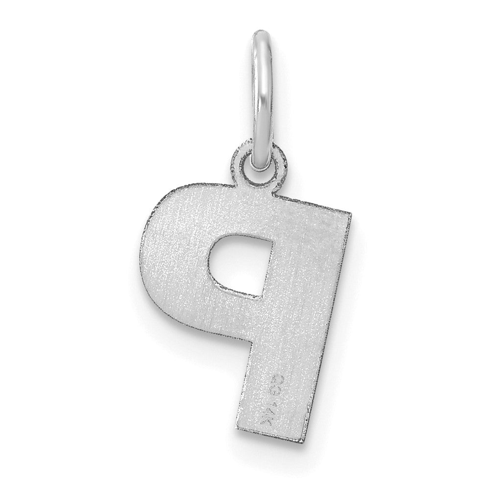 10kw Letter P Initial Pendant
