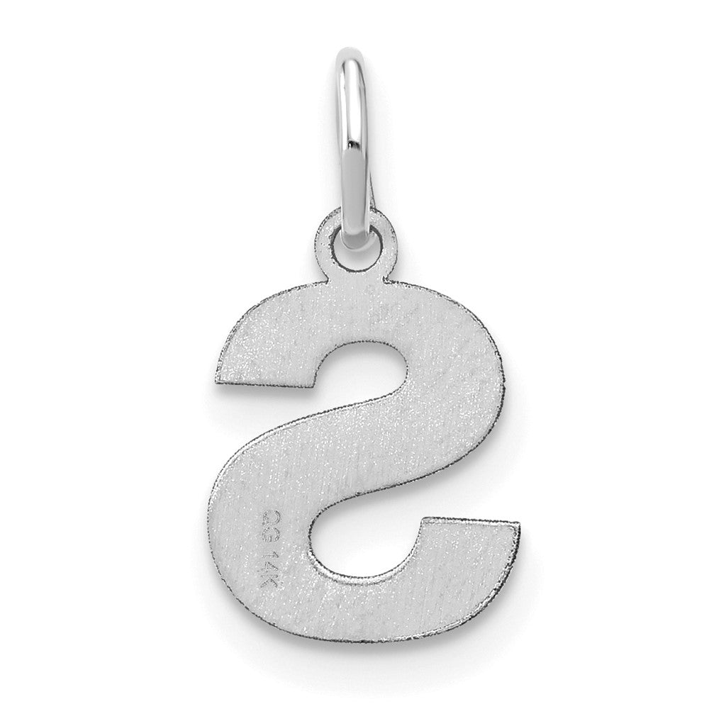 10kw Letter S Initial Pendant