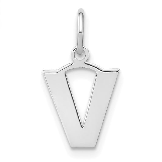 10kw Letter V Initial Pendant