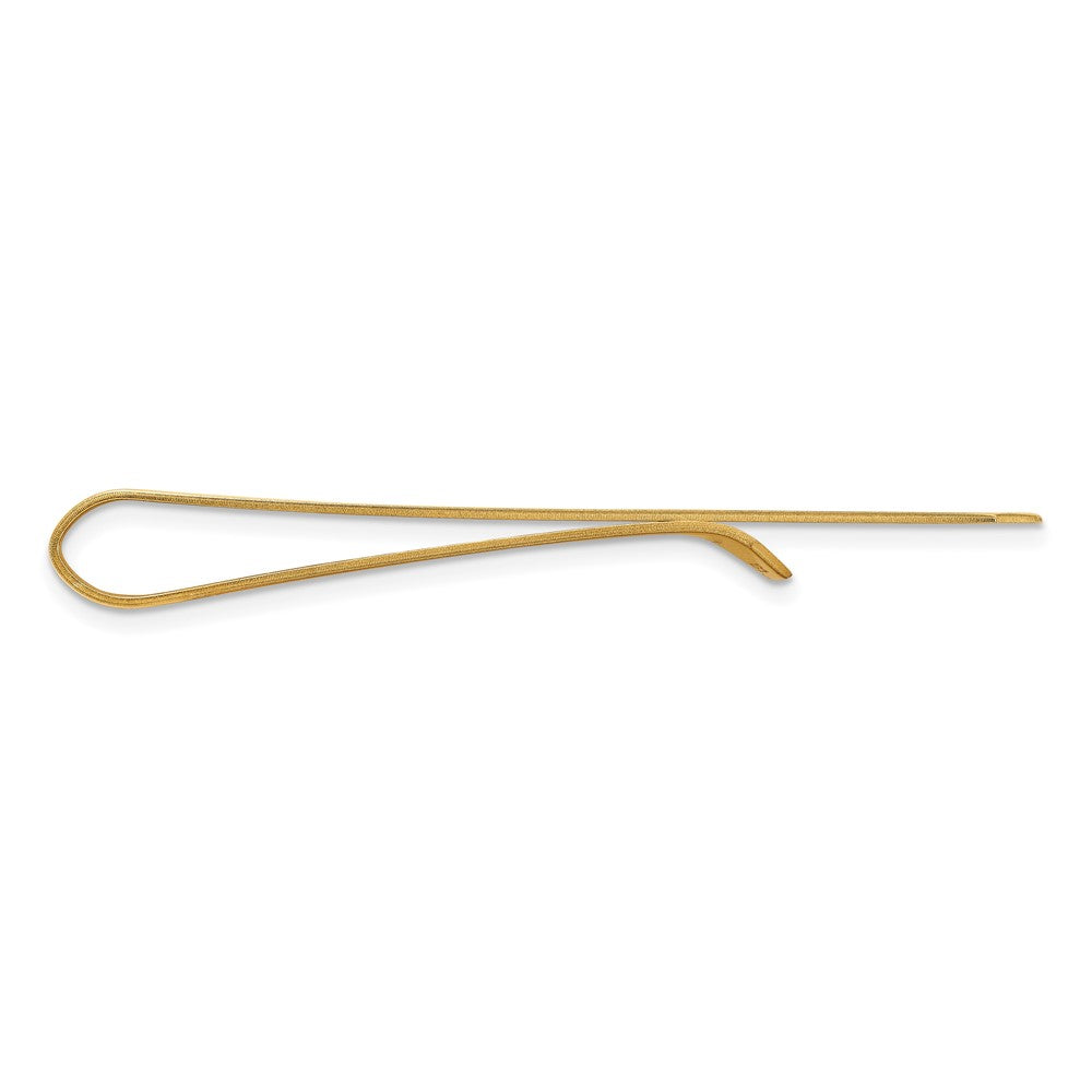 Sterling Silver/Gold-plated Recessed Letters Monogram Money Clip