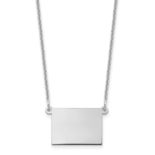 14KW Colorado State Necklace