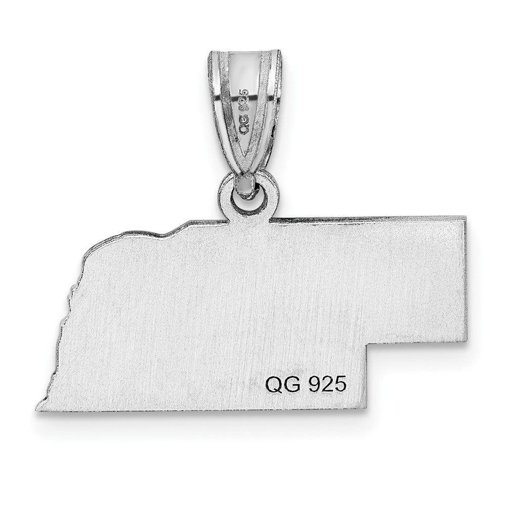 14KW Nebraska State Pendant