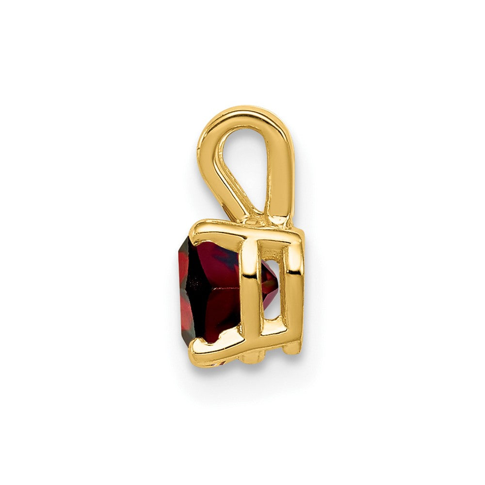 14k Garnet pendant