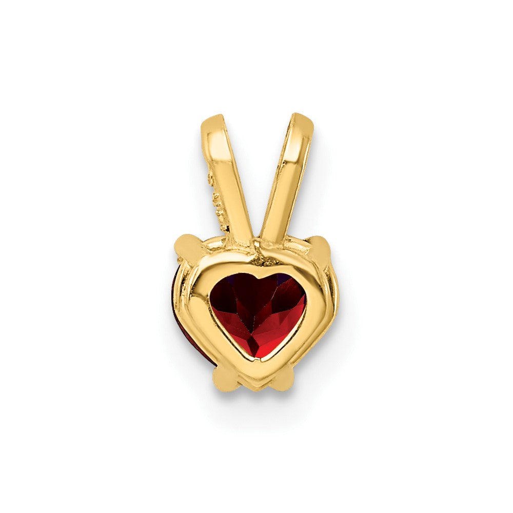 14k Garnet pendant