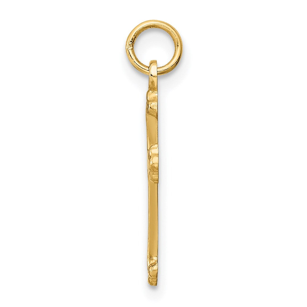 14k Cross Charm