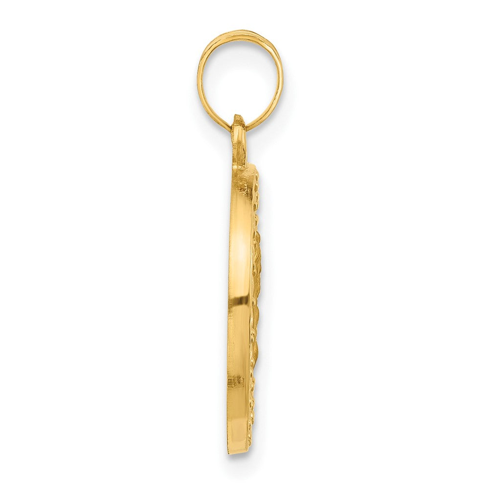 14K Hollow Our of Mt Carmel Medal
