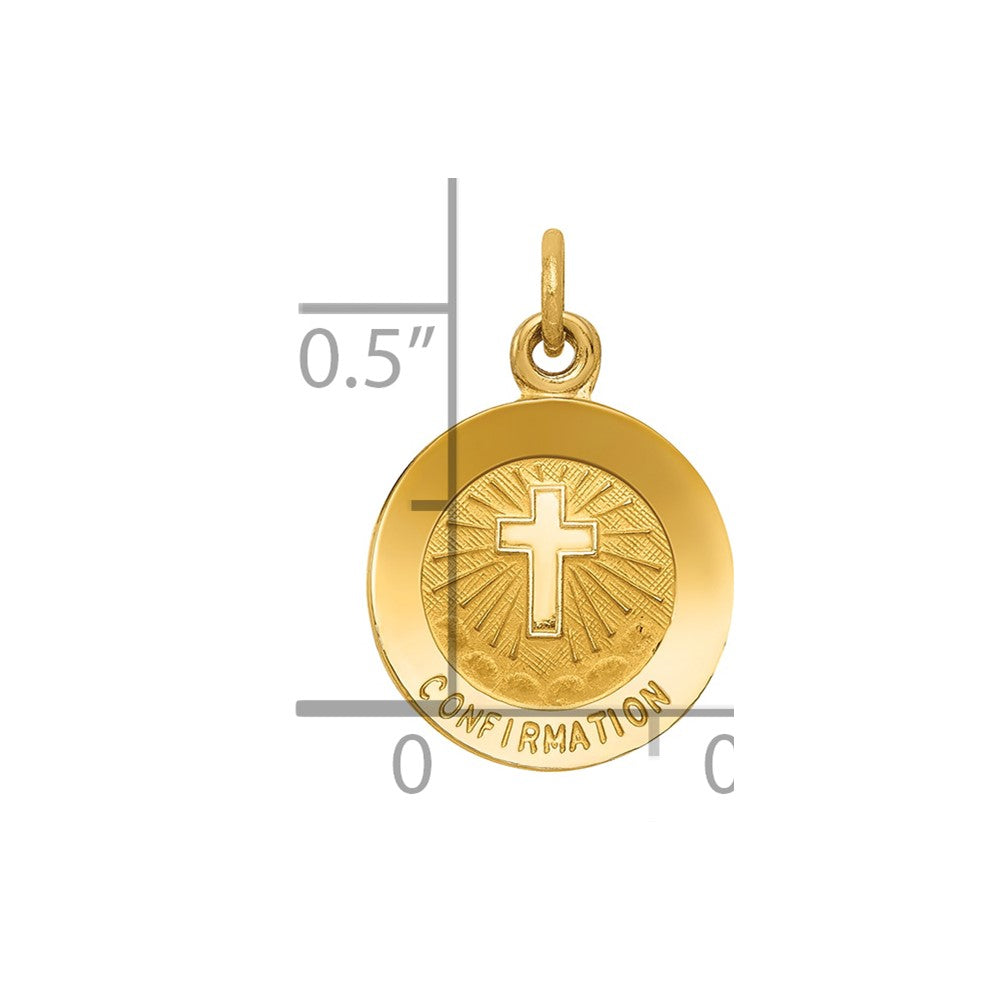 14k Confirmation Charm