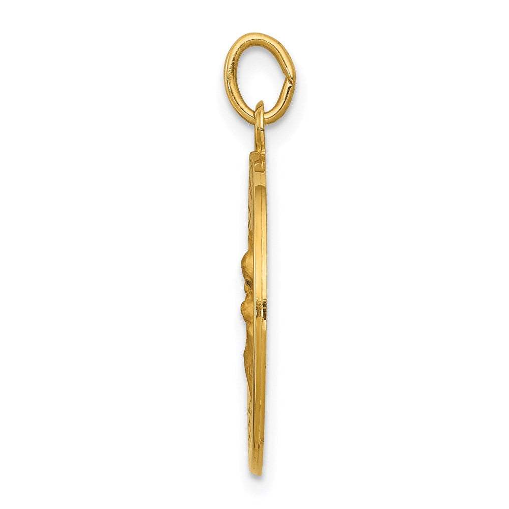14k Our of Perpetual Help Medal Pendant
