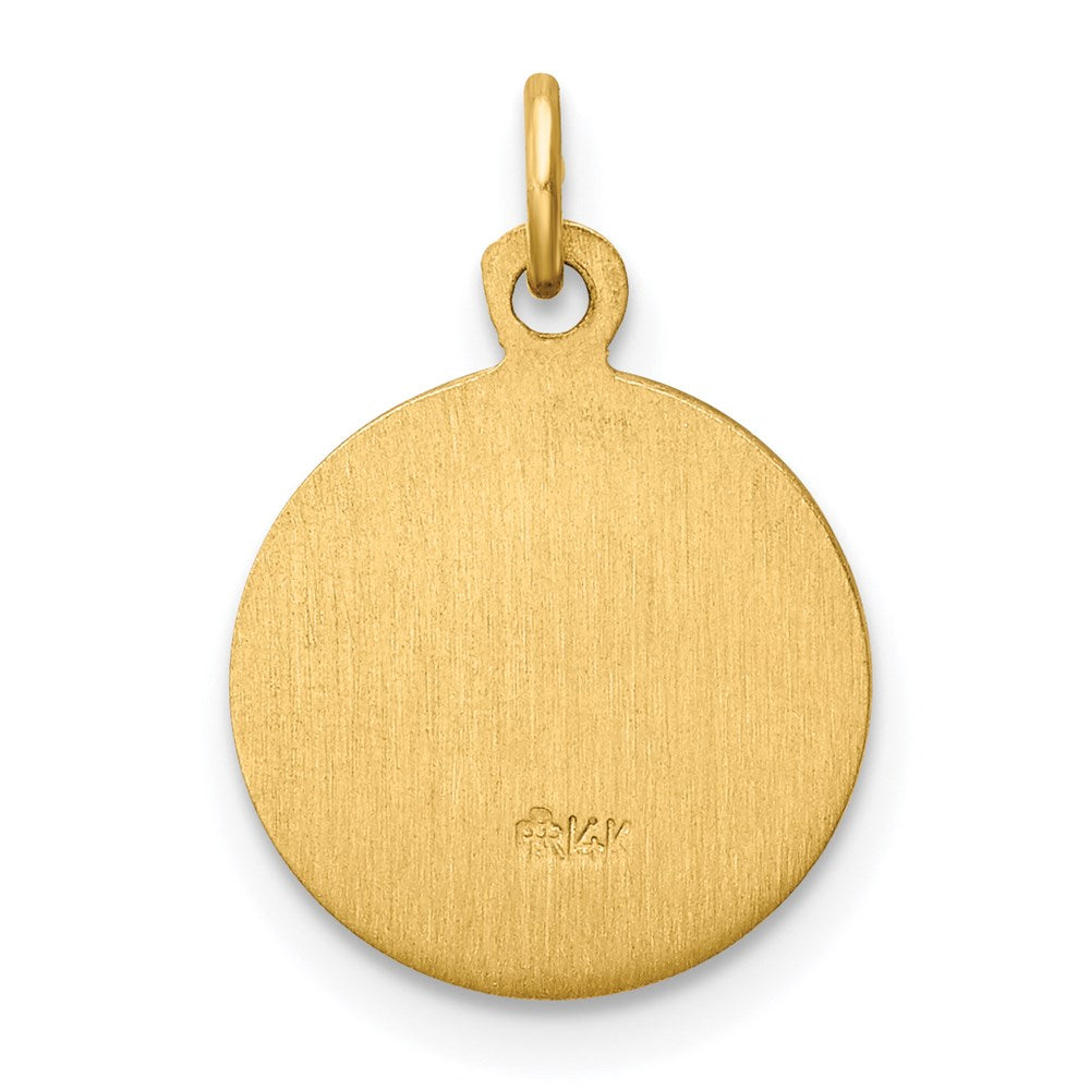 14k Our of Fatima Medal Charm