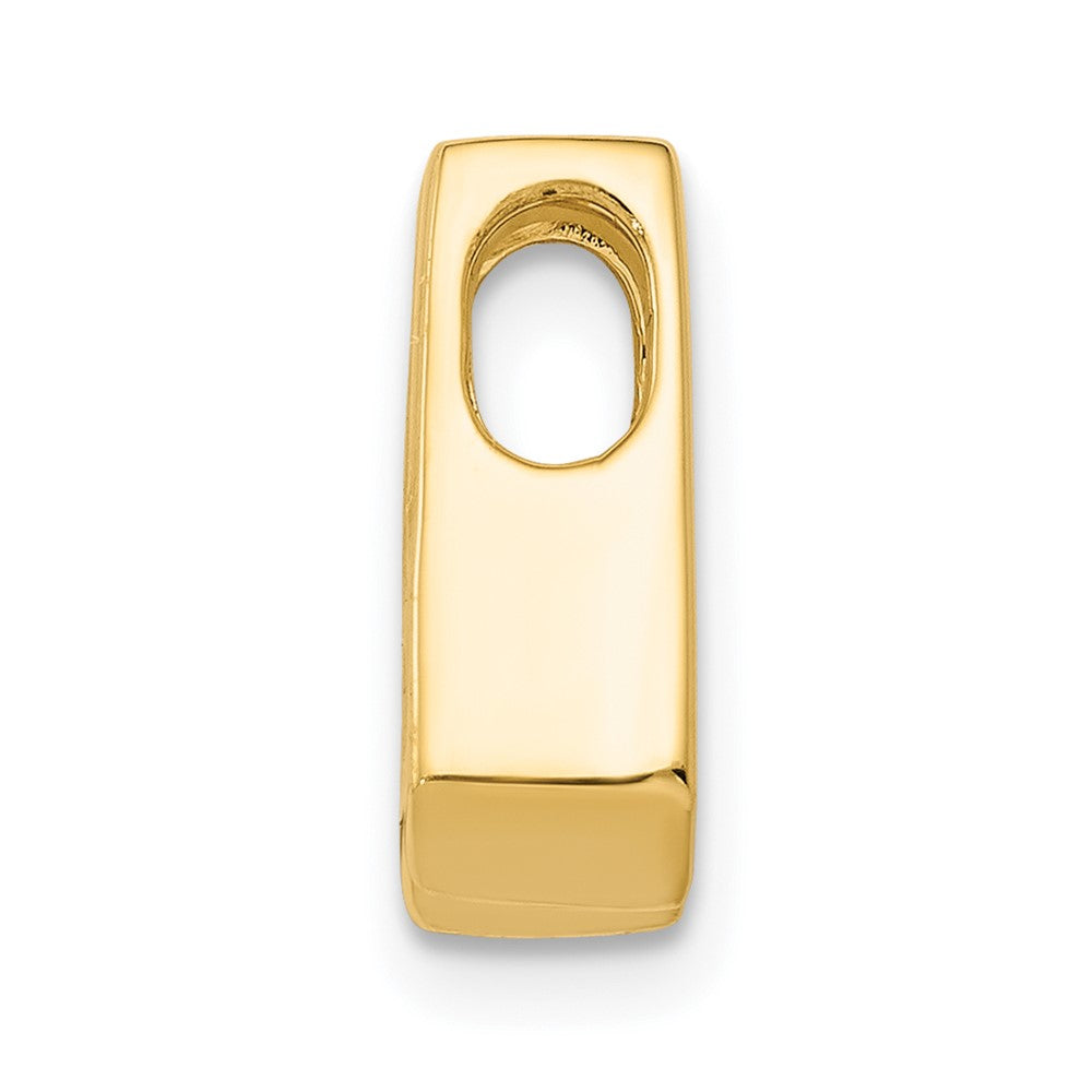 14k AA 4mm Diamond Slide