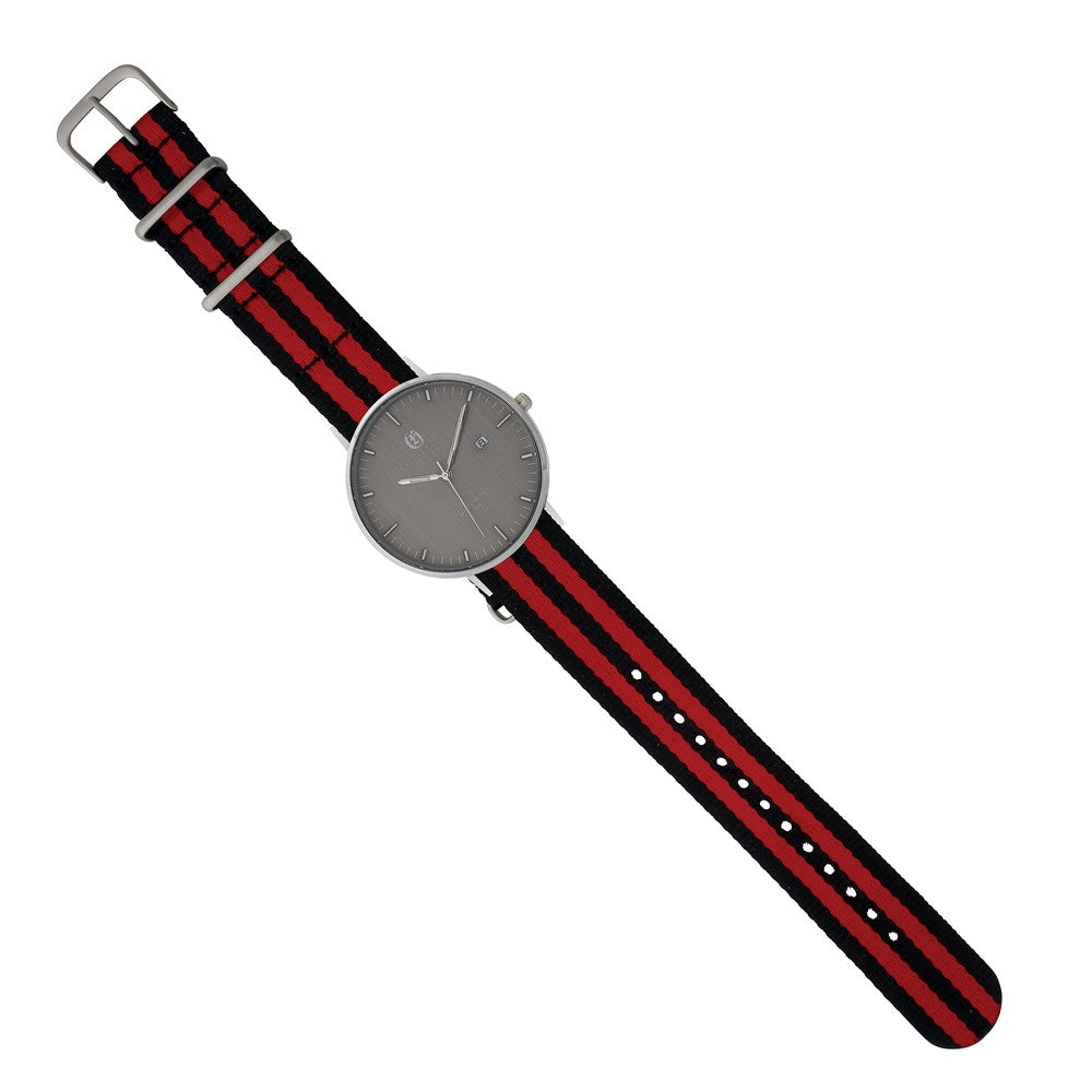 Charles Hubert Stainless Steel w/2 Bands Grey Dial Watch