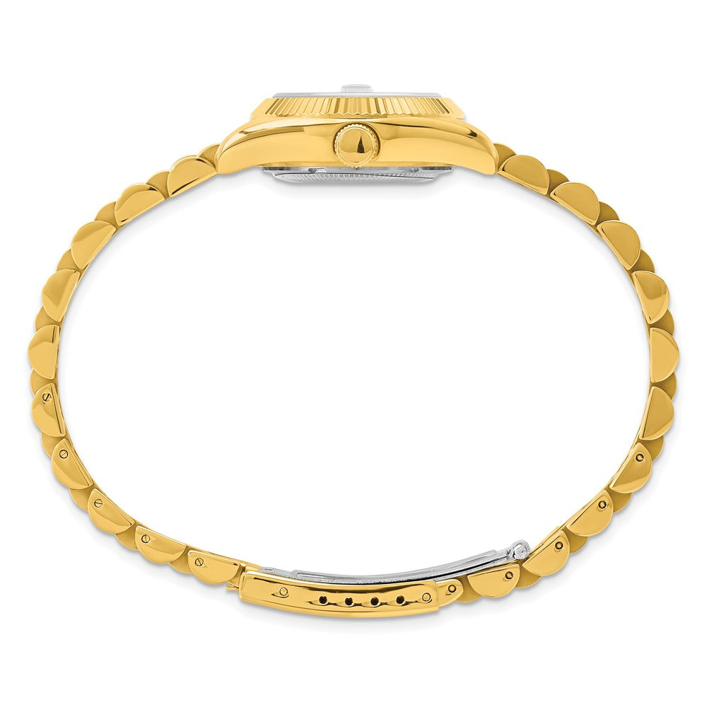Ladies Charles Hubert IP-plated Gold-tone Dial Watch