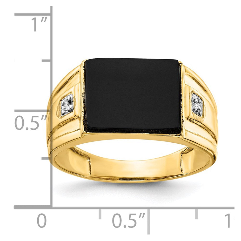 14k VS Diamond men's ring