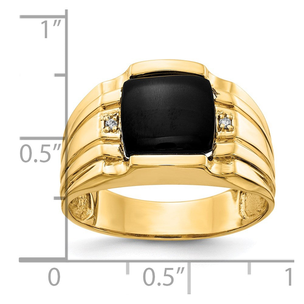14k VS Diamond men's ring