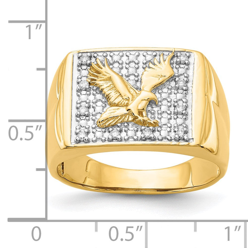 14k VS Diamond men's ring