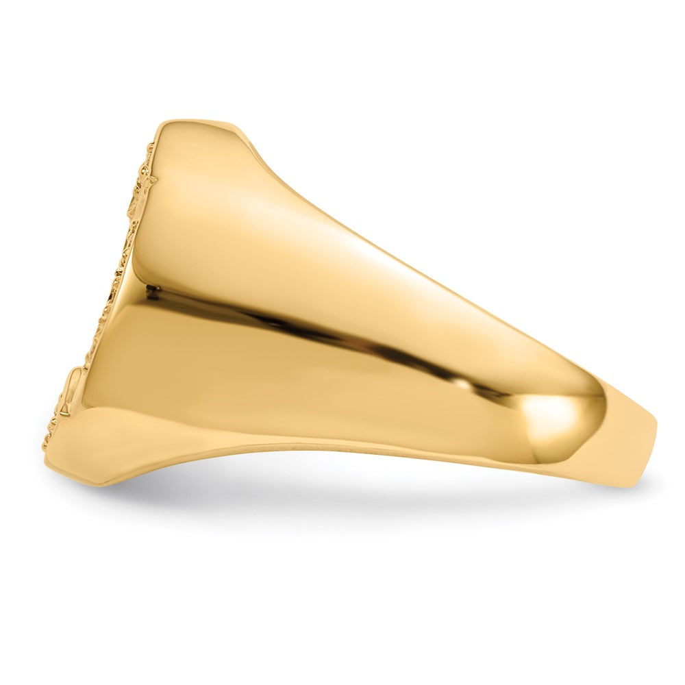 14k VS Diamond men's ring
