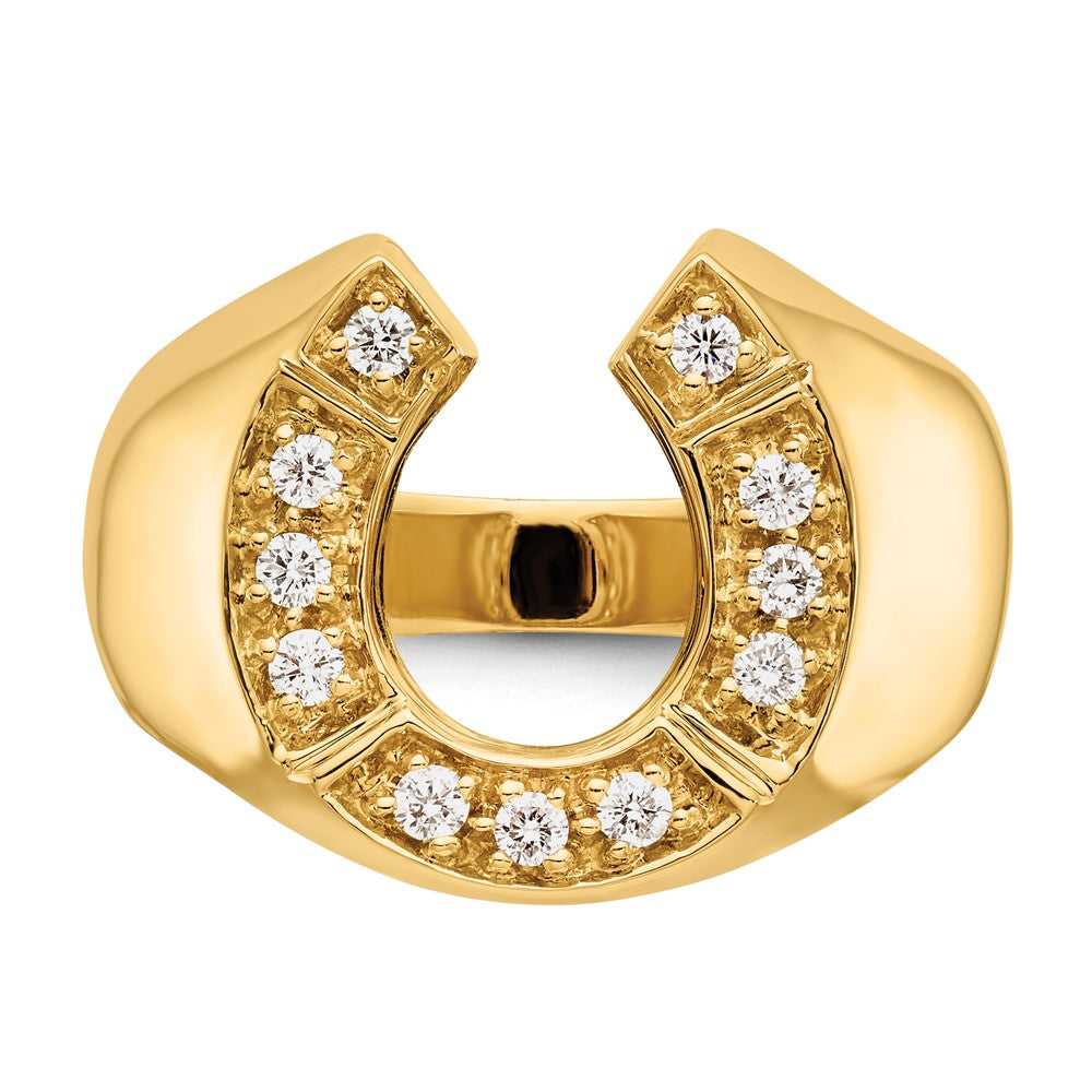 14k VS Diamond men's ring