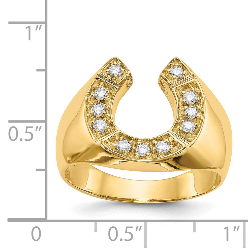 14k VS Diamond men's ring