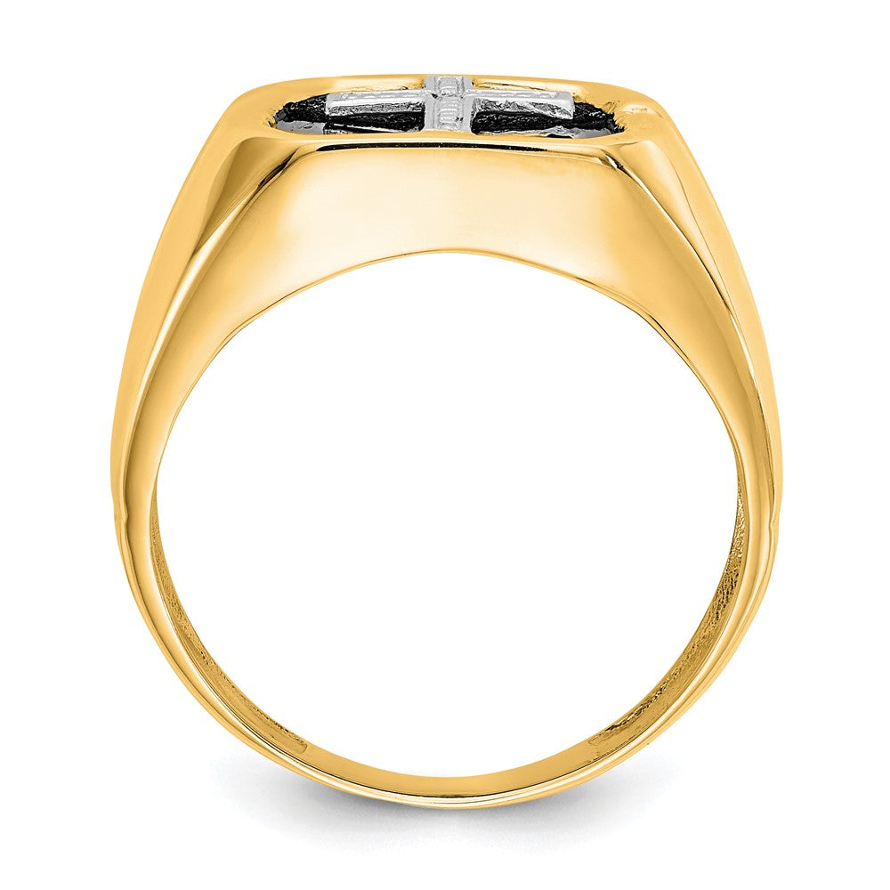 14k VS Diamond men's ring