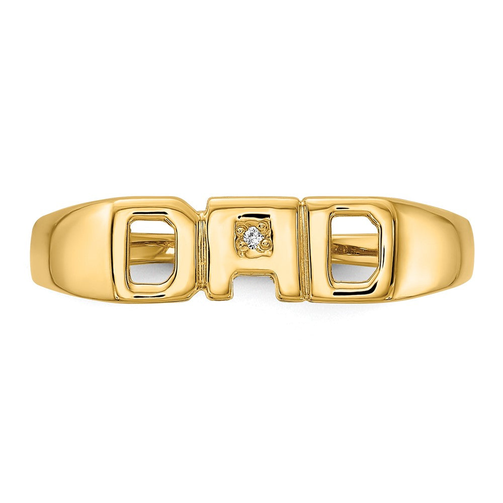 14k AA Diamond men's ring