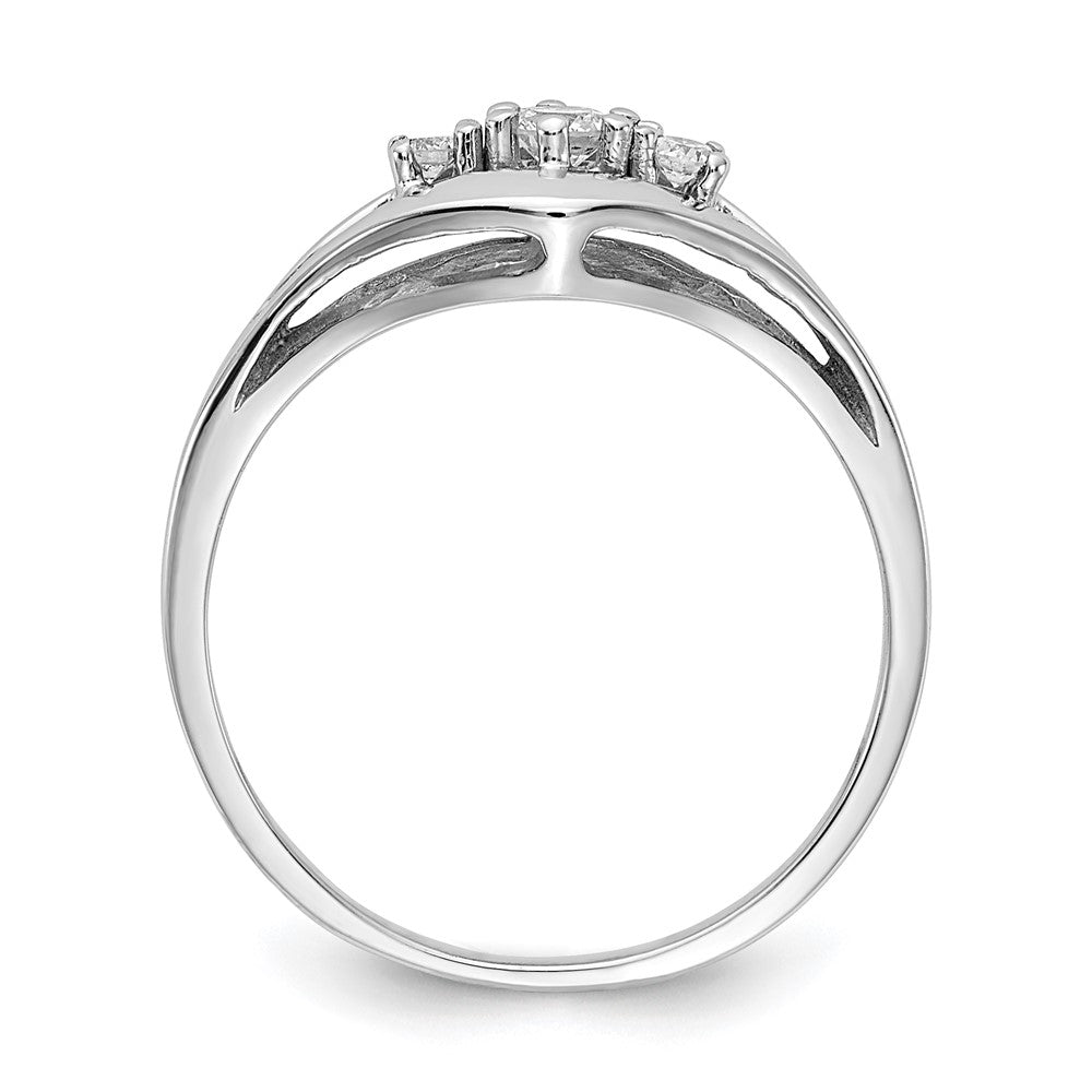 14k White Gold VS Diamond ring