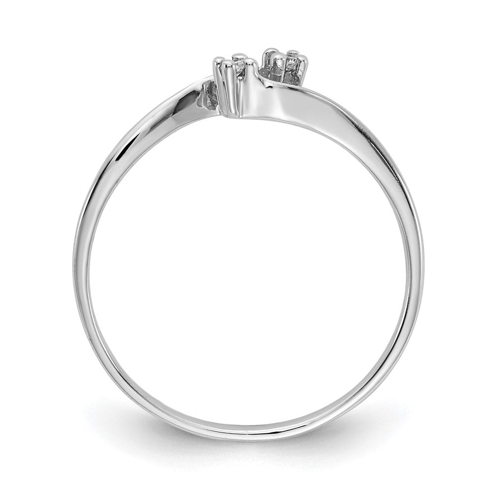 14k White Gold VS Diamond ring