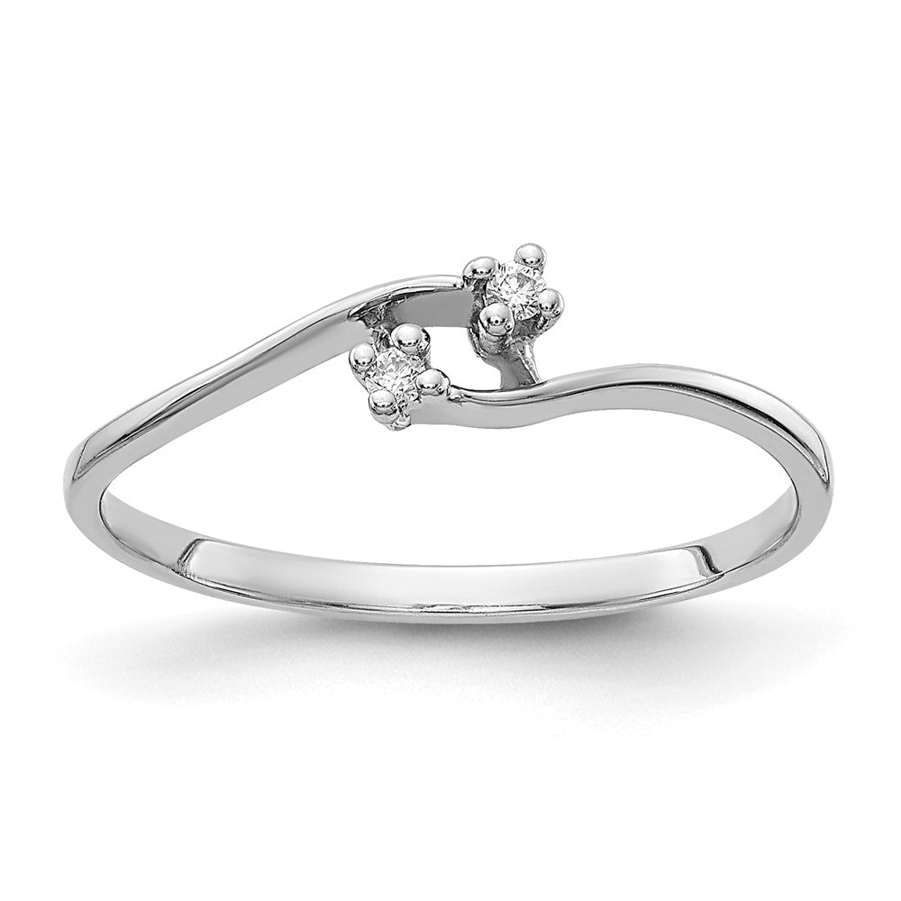14k White Gold VS Diamond ring