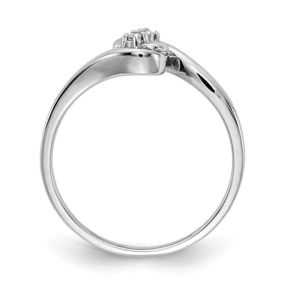 14k White Gold AAA Diamond ring