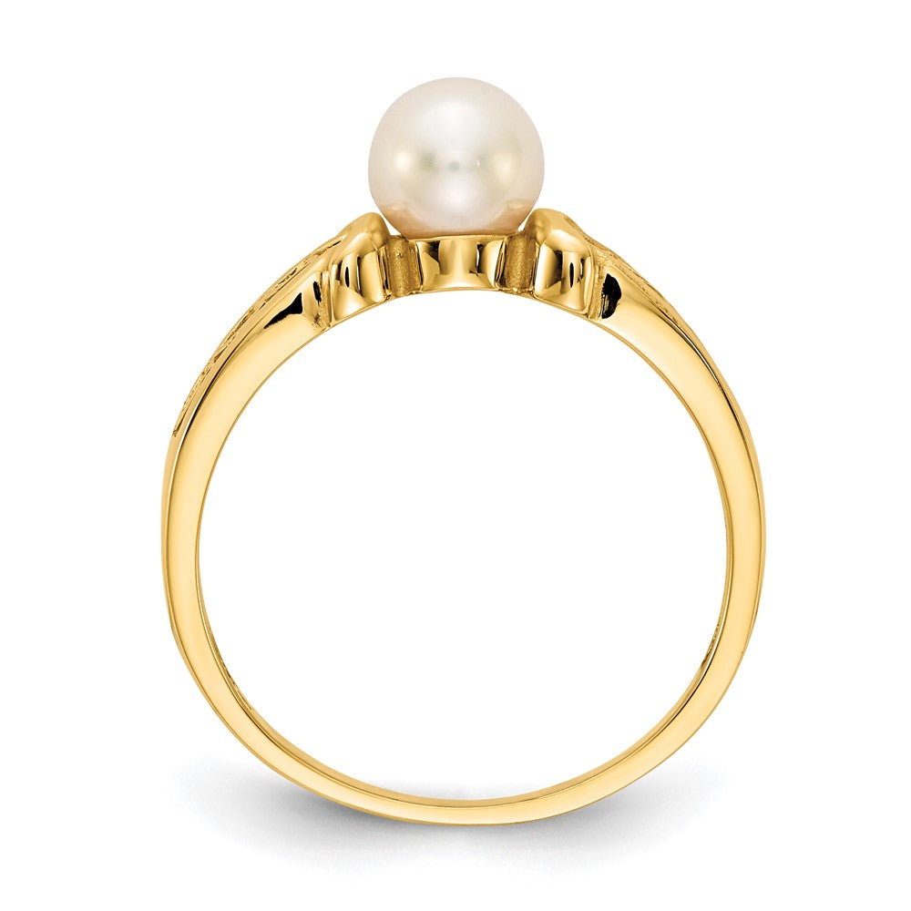 14k FW Cultured Pearl ring