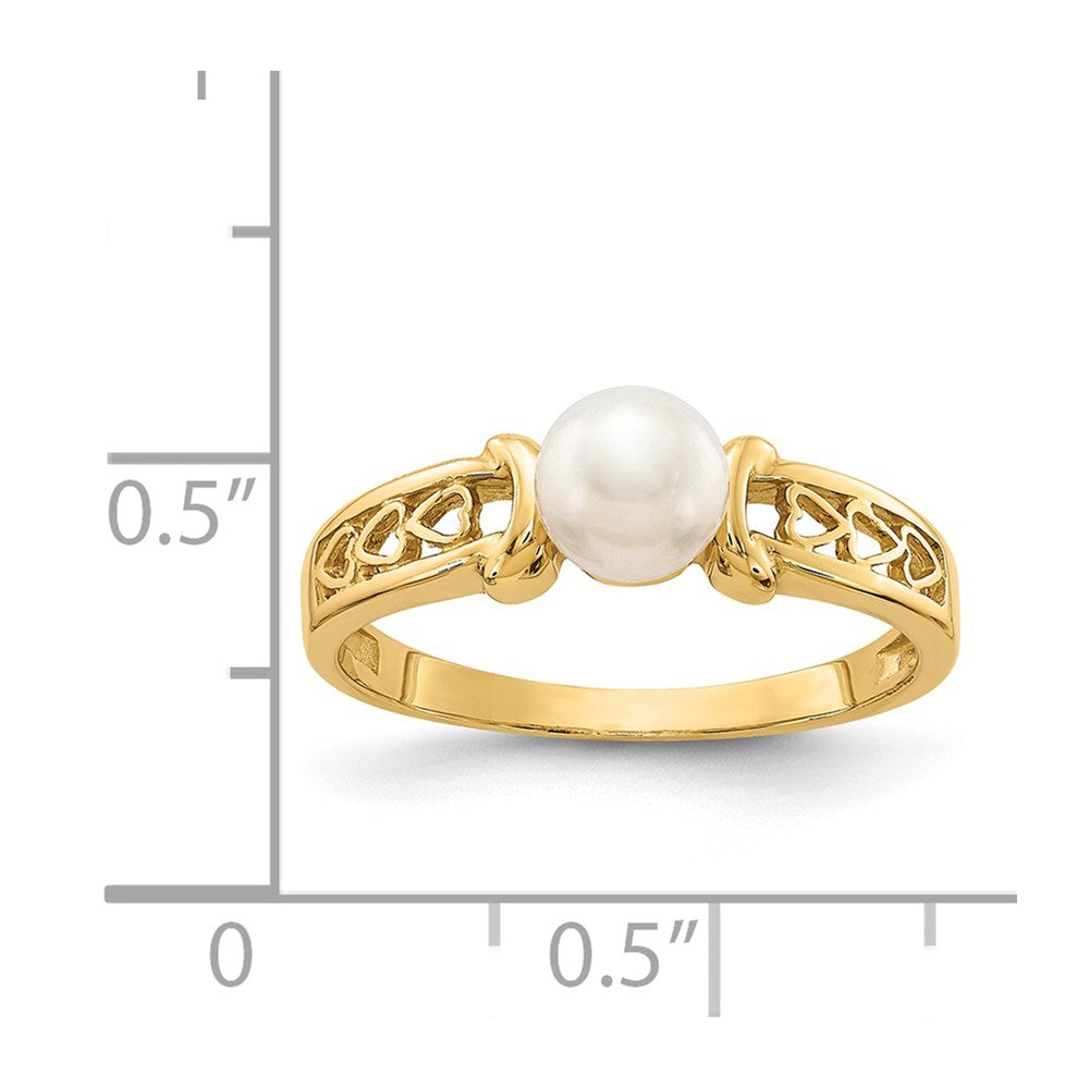 14k FW Cultured Pearl ring