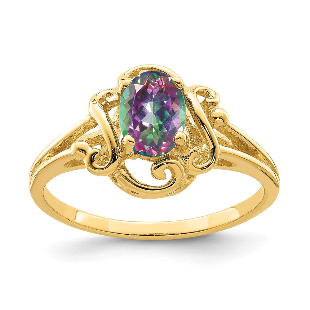 14k Mystic Fire Ring