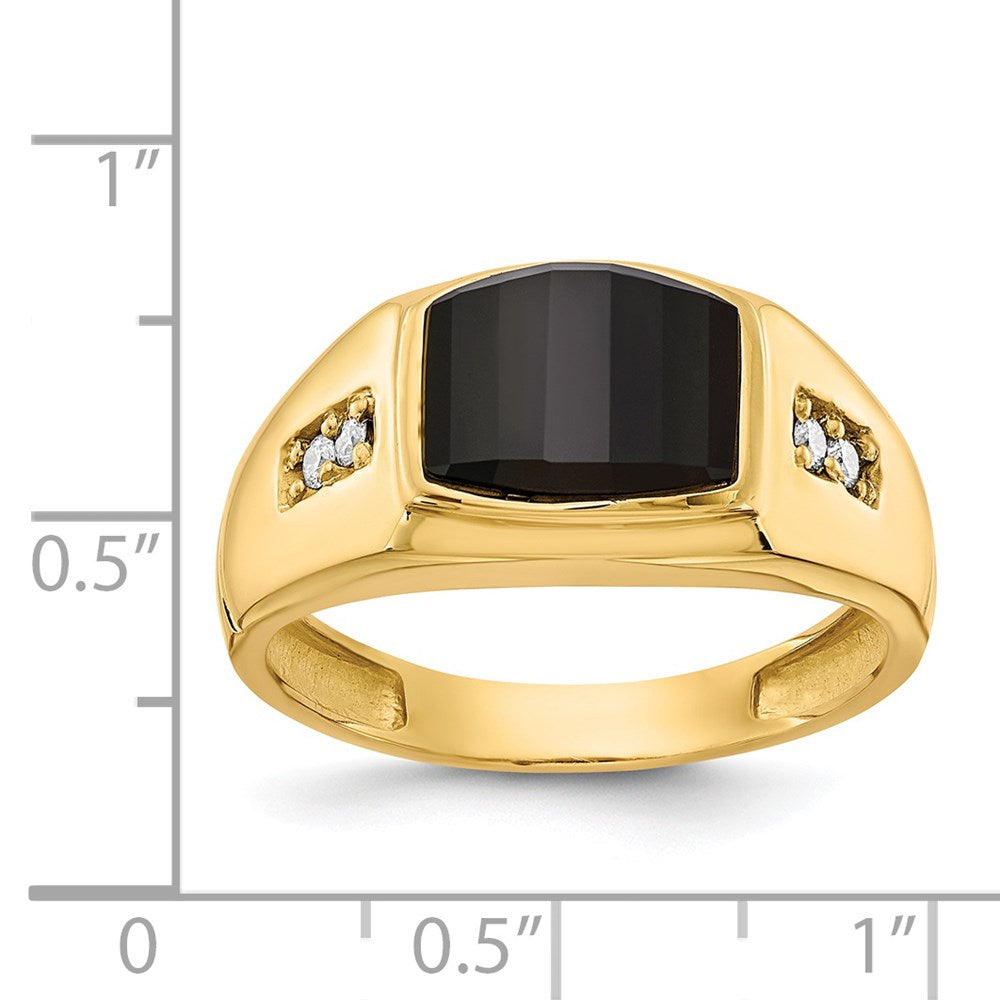 14k VS Diamond men's ring