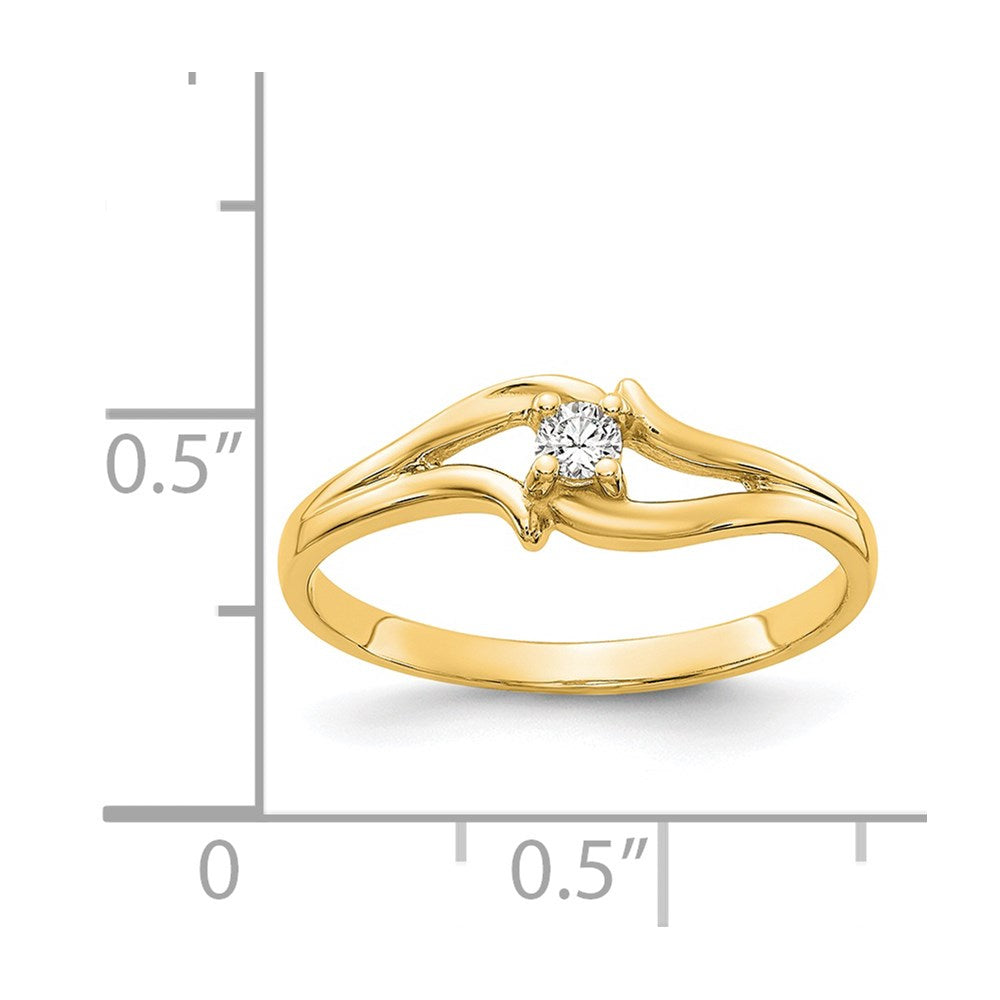 14k AAA Diamond ring
