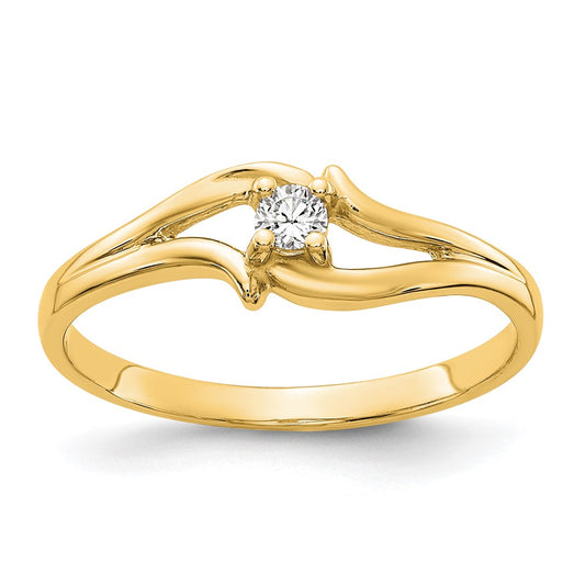 14k A Diamond ring