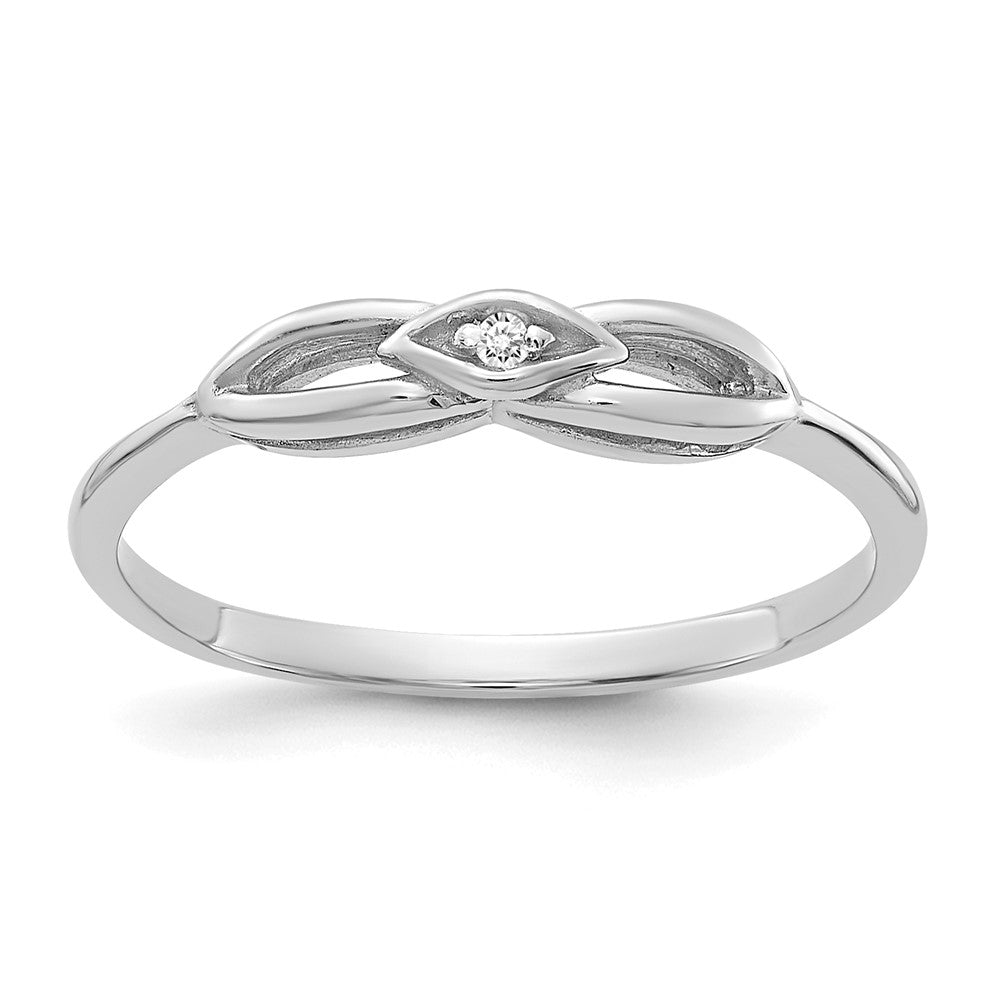 14k White Gold VS Diamond ring