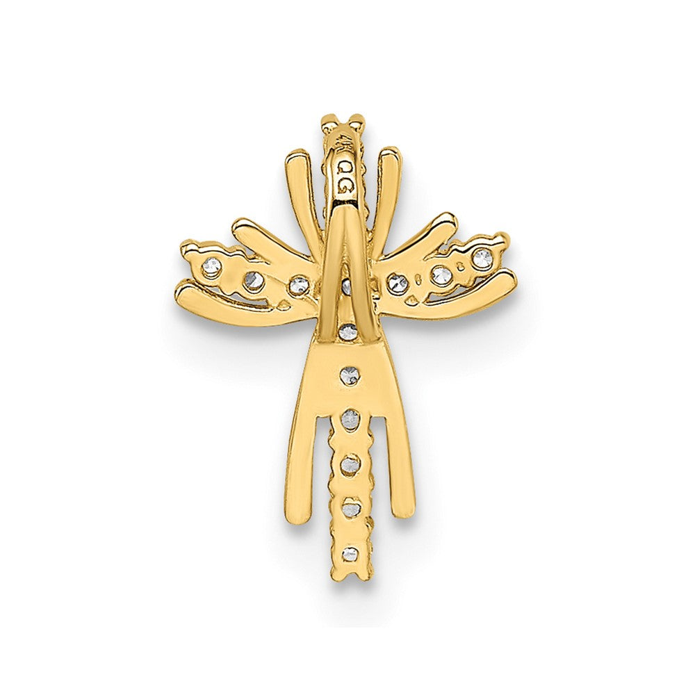 14k CZ Cross Chain Slide