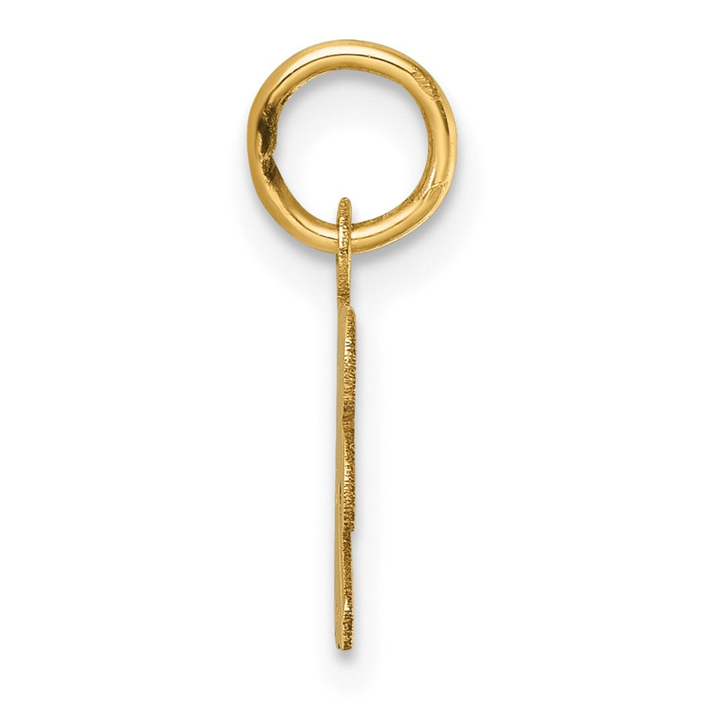 14k Polished CLASS OF 2024 Charm