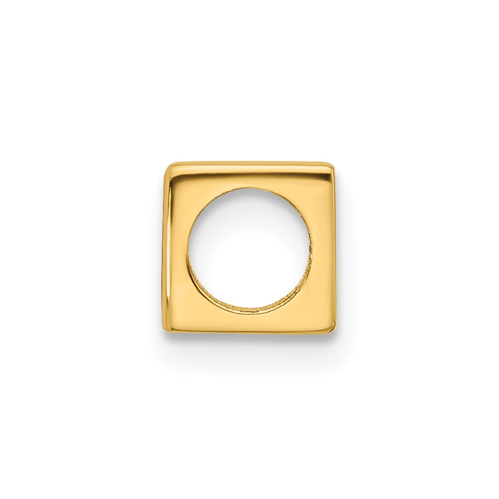 14ky Alphabet Bead Letter I
