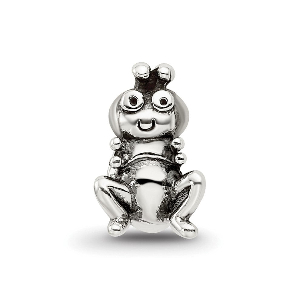 Sterling Silver Reflections Grasshopper Bead